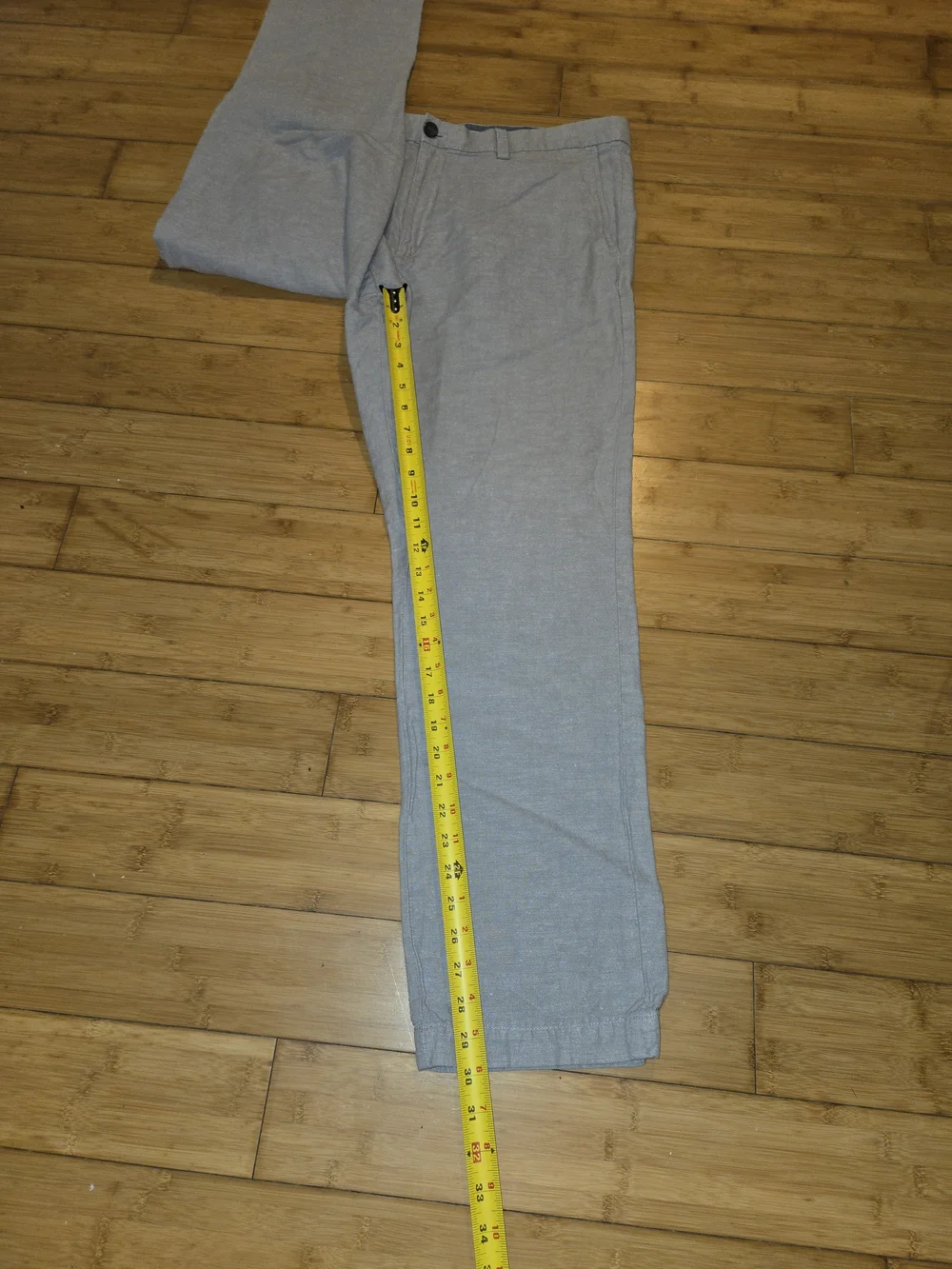 Banana Republic Linen Cotton Blend Pants Mens 36x32